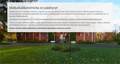 Desktop Screenshot of katistenkartano.fi