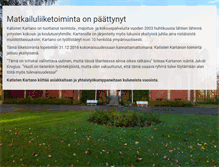 Tablet Screenshot of katistenkartano.fi